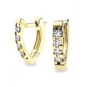 Náušnice s briliantmi 10899-ZL-DIA