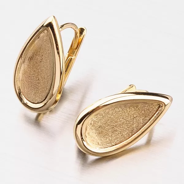 Dámske náušnice žlté zlato 585 42-31520