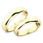 Snubné prstene zlaté bez kameňov SP-61100-03-Z
