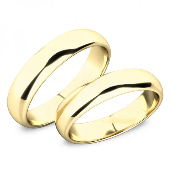 Snubné prstene zlaté bez kameňov SP-61100-03-Z