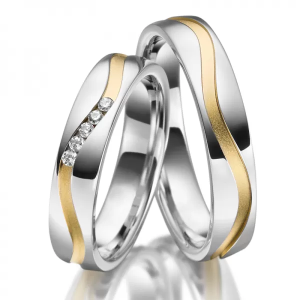 Strieborné snubné prstene SP-SI-027