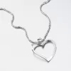 Strieborné srdce so zirkónmi HST-13280