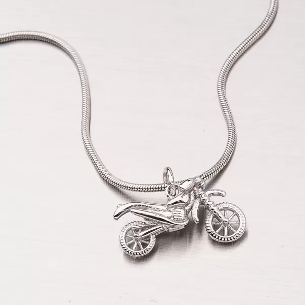 Prívesok strieborný 925 motocykel PKL-3003