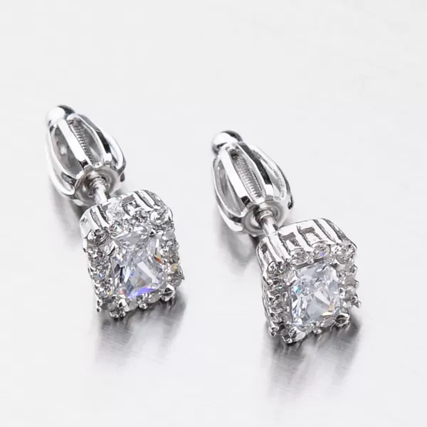 Strieborné náušnice kôstky UPST-121523S