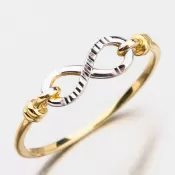 Prsteň zo žltého zlata 41-NP185