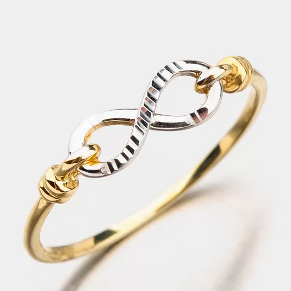 Prsteň zo žltého zlata 41-NP185