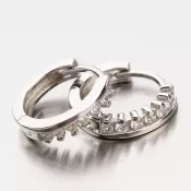 Strieborné kruhy EZX15140007