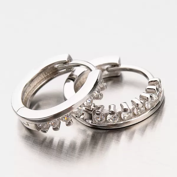 Strieborné kruhy EZX15140007