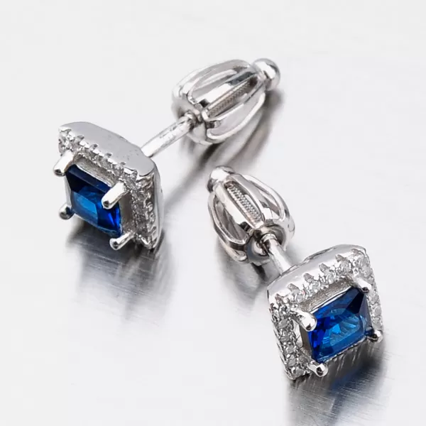 Strieborné náušnice kôstky UPST-121552S