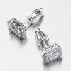 Strieborné náušnice kôstky UPST-121523S