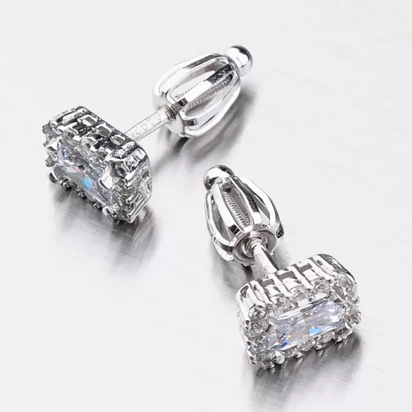 Strieborné náušnice kôstky UPST-121523S