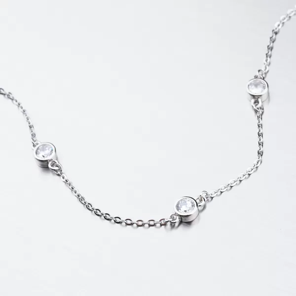 Strieborný náramok BST-14405