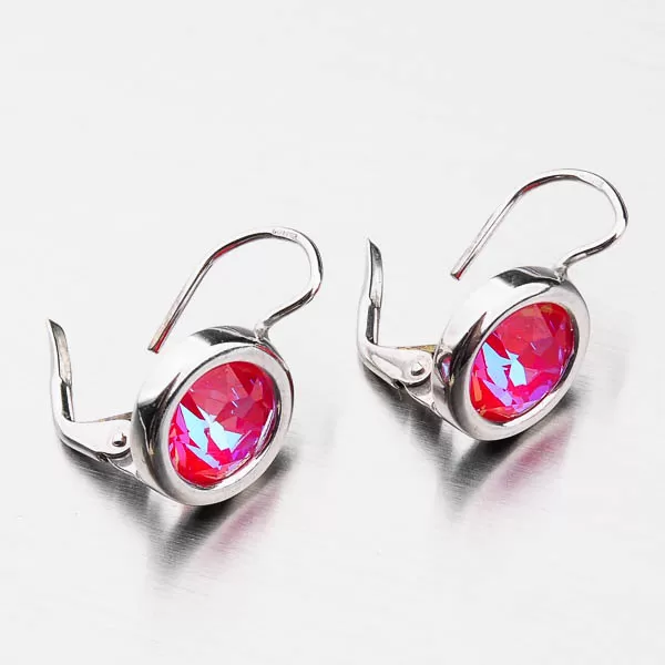 Strieborné visiace náušnice N503TMRU-JK