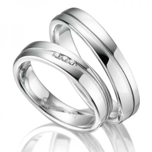 Strieborné snubné prstene SP-SI-013