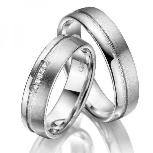Strieborné snubné prstene SP-SI-010