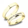 Zlaté snubné prstene SP-61084Z