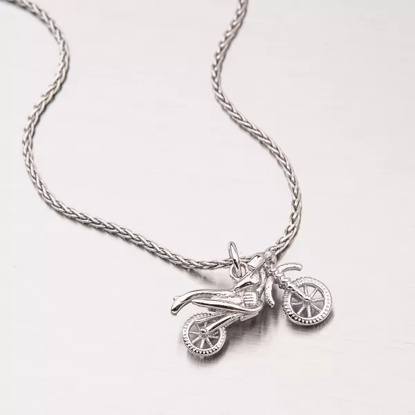 Prívesok strieborný 925 motocykel PKL-3003