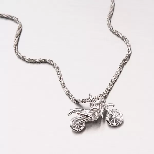 Prívesok strieborný 925 motocykel PKL-3003