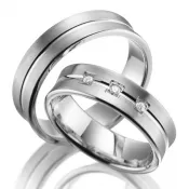Strieborné snubné prstene SP-SI-004