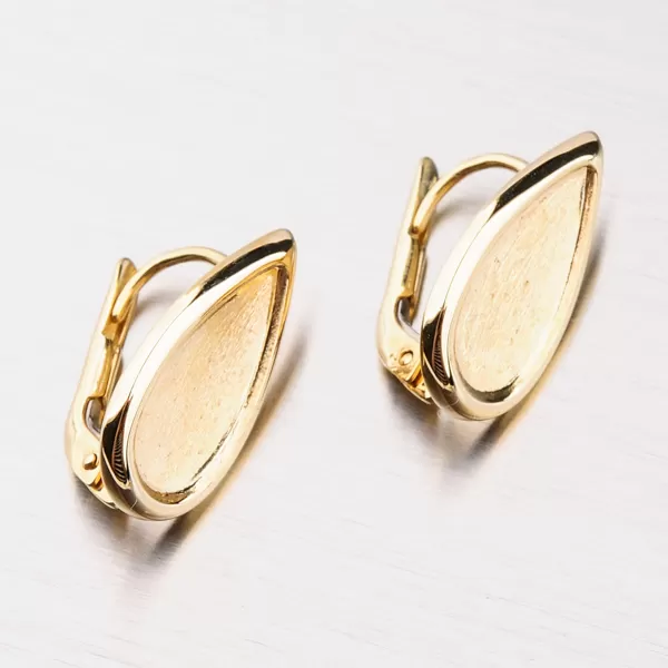 Dámske náušnice žlté zlato 585 42-31520