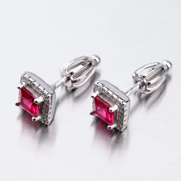 Strieborné náušnice kôstky UPST-121554S