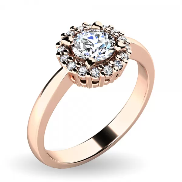 Dámsky prsteň s briliantmi 10924-CV