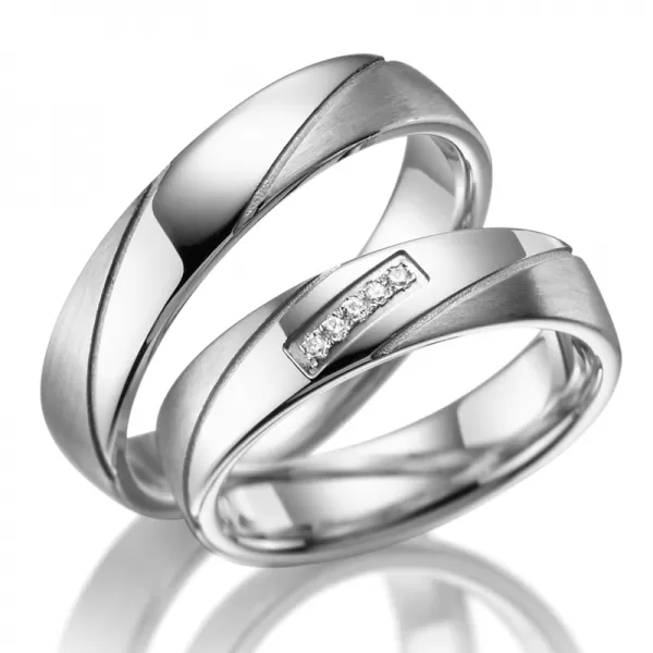Snubné prstene striebro SP-SI-009