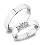 Zlaté snubné prstene SP-61088B