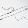 Strieborný náhrdelník so zirkónmi SST-15988