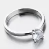 Strieborný prsteň so zirkónom GST-11245