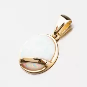 Zlatý prívesok s Opal 43-21737