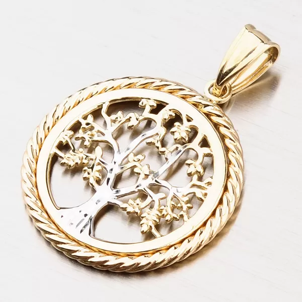 Zlatý prívesok - strom života 43-21825