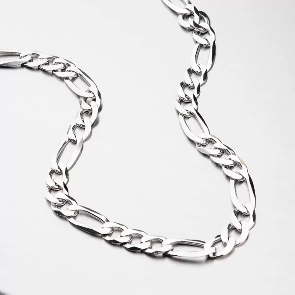 Strieborné masívne Figaro 3+1 CHRS-073-180-FLAT