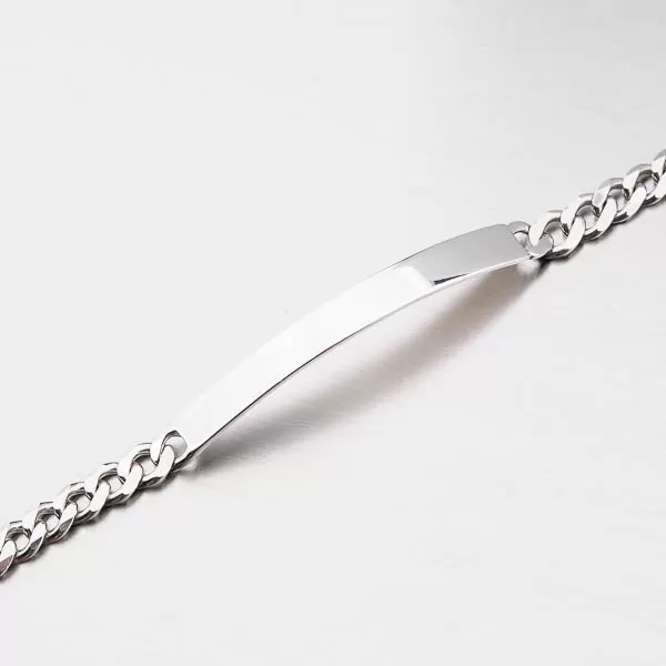 Strieborný náramok s doštičkou CHRS-08-120-IDN