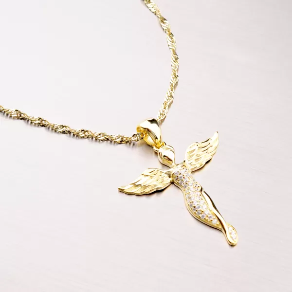 Strieborný prívesok - anjel PKL-3042