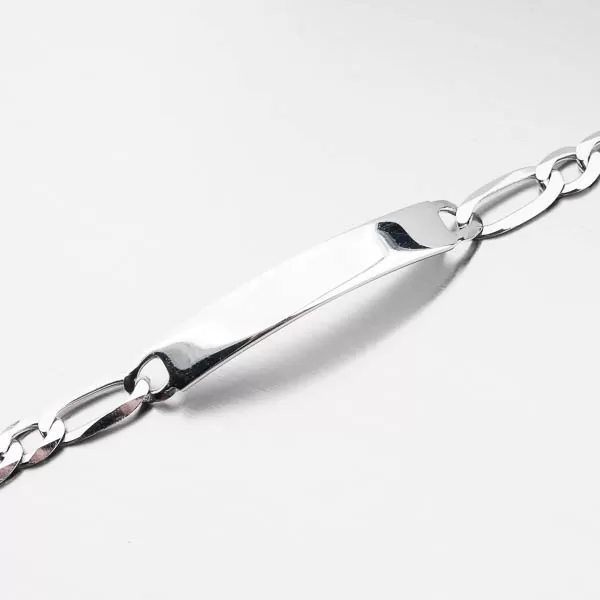 Strieborný náramok s CHRS-073-180-FLAT