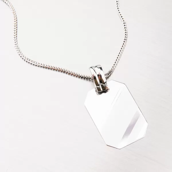 Doštička z bieleho zlata 43-2963