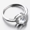 Strieborný prsteň so zirkónmi GST-11279