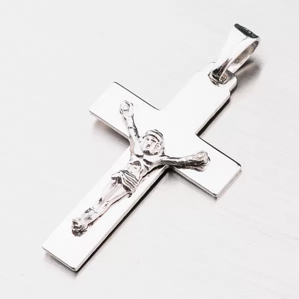 Strieborný kríž s Ježišom P1901676-1132-SLX