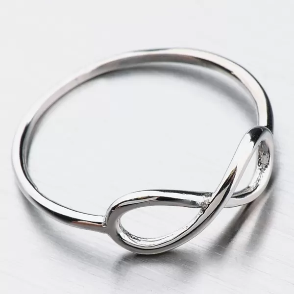 Strieborný prsteň nekonečno GST-11357