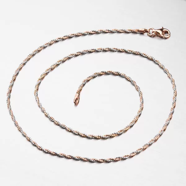 Strieborný náhrdelník CHRS-13-RDIS162F-020-AWP-RH