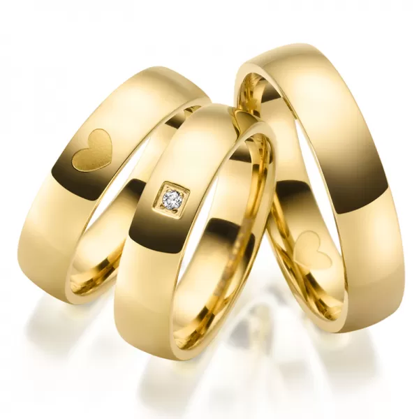 Oceľové snubné prstene SP-ES-030