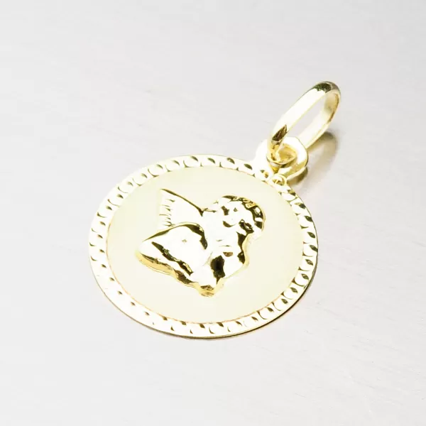 Zlatý prívesok - anjelik 43-21351