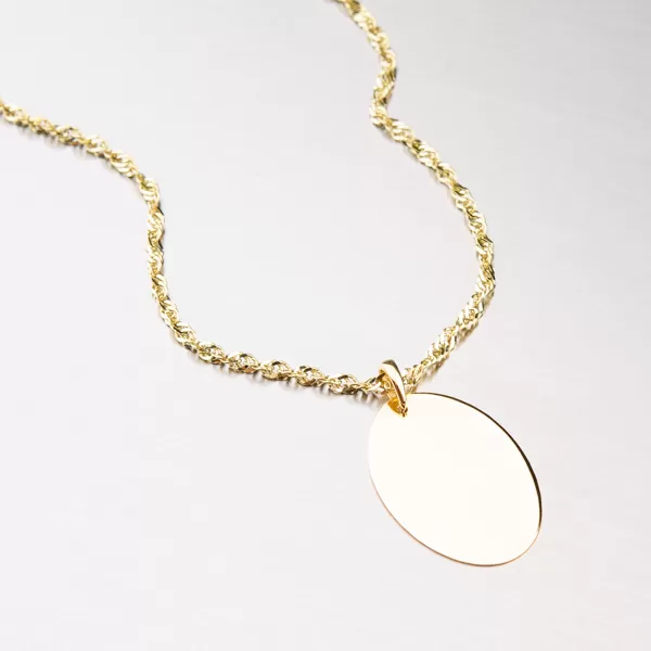 Doštička zo žltého zlata 43-21644