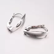 Náušnice so zlatou podložkou 42-31504