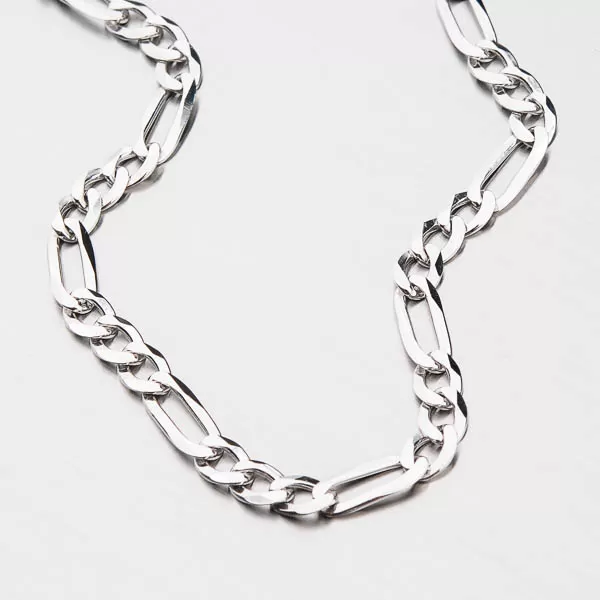 Strieborný náramok Figaro 3+1 CHRS-073-120-FLAT