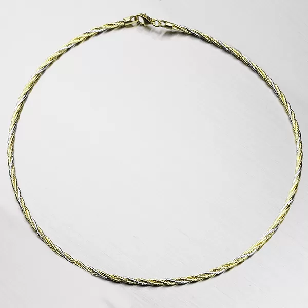 Strieborný náhrdelník CHRS-SPRING-1-3L-TW-Y/W