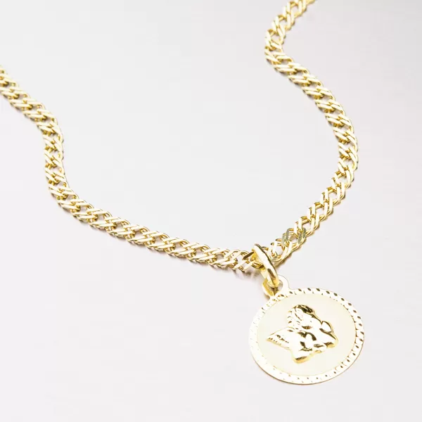 Zlatý prívesok - anjelik 43-21351