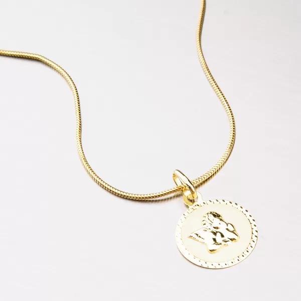 Zlatý prívesok - anjelik 43-21351