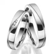 Svadobné obrúčky titán zirkón SP-TI-034